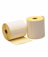 Etiket PP Wit onbedrukt 102mm x 150mm