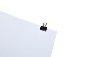 Papierklem MAUL 215 foldback 16mm capaciteit 5mm zwart 12 stuks