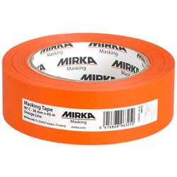 Masking Tape 120°C Oranje 36mmx50m, 24/Pak