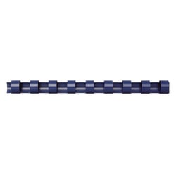 Bindrug Fellowes 12mm 21r blauw/pk 100