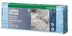 Tork Industrial Low-Lint Gevouwen Reinigingsdoek Blauw W4