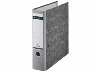 Leitz Ordner wolkenmarmer Rugbreedte 80 mm, grijs artikel afbeelding