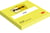 Memoblok Post-it 654 76x76mm neon groen