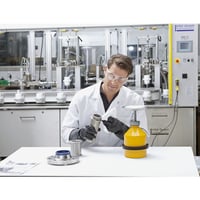 Bevochtiger plaatstaal geel inhoud 2,5 l (Hoogte: 290 mm; Inhoud: 2 l)