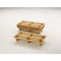 Pershout-pallet l x b = 800x400 mm, met 6 poten VE = 10 stuks, vanaf 5 VE artikel afbeelding