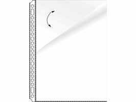Showtas Kangaro 23-gaats PP 0.08mm glad 2zijde open 10 stuks