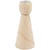 Kandelaar Creotime hout conisch 14.5cm