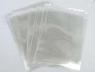 Mailingenvelop 300x400mm + 50mm klep, transparant, dikte 45 micron OXO Bio