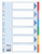 TABBLADEN ESSELTE A4 11R KARTON 6DLG artikel afbeelding
