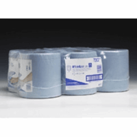 Kimberly Clark Wypall L30 poetsdoek, 2-laags, afmeting 240x380mm, kleur blauw. Verpakt per 6x300doek