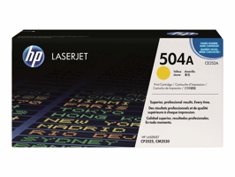 TONERCARTRIDGE HP 504A CE252A 7K GEEL artikel afbeelding