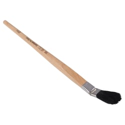 Copenhagen Pro CLASSIC Gebogen Lyonpenseel, maat, Zwart Chinees varkenshaar, FSC houten steel