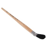 Copenhagen Pro CLASSIC Gebogen Lyonpenseel, maat, Zwart Chinees varkenshaar, FSC houten steel