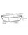 FSC® kraft/PLA coated snackbakje 114x67x39mm A9