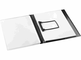 Jalema Hechtmap met Clip 1-150 vel, zwart (pak 10 stuks)