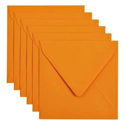 Envelop Papicolor 140x140mm Oranje artikel afbeelding