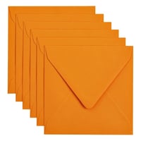 Envelop Papicolor 140x140mm Oranje