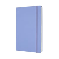 Notitieboek Moleskine large 130x210mm lijn hard cover hydrangea blue
