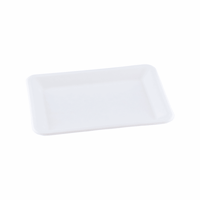 Suikerriet vleeswarentray 200x152x16mm, kleur wit