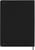 Notitieboek Moleskine XL 190x250mm ruit 5x5 hard cover zwart