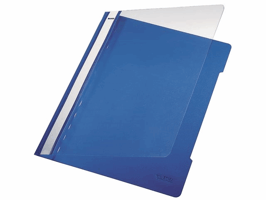 Leitz Hechtmap 1-100 vel, blauw (doos 25 stuks) [DOOS25ST]