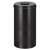 Prullenbak, zelfdovend inhoud 50 l, h x Ø = 625x335 mm bak zwart / zelfdovend deksel zwart