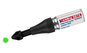 Edding 8875 Deep Hole Spraymarker 50-100mm Neongreen 1 stuk