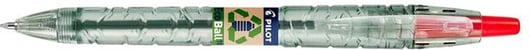 Balpen Pilot BeGreen Ecoball rood/pk10