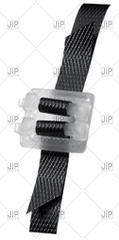 Plastic Gesp 16mm met Grip tbv PP Band artikel afbeelding