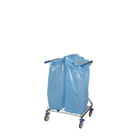 Hygiënische afvalzakstandaard DUO voor inhoud 120 l, l x b x h = 670x600x1100 mm 2x120 l