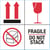 Waarschuwingssticker Frg/dn stack/rl1000
