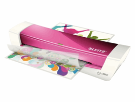 Lamineermachine Leits ILAM Home Office A4 Roze