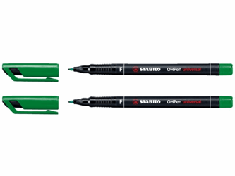 VILTSTIFT STABILO OHP 842/36 ROND 0.6MM F GROEN  artikel afbeelding