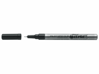 FINELINER PILOT SUPER  0.5MM ZILVER artikel afbeelding
