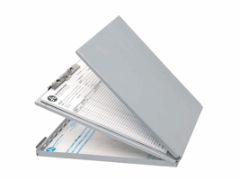 Westcott Formulierhouder A4 top-opening aluminium
