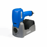 Deksel-nietmachine met nietjes op rol pneumatisch voor rechte nietjes 15 / 18 mm
