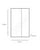 Paperwise/PLA vensterzak 230x140x(2x30)mm, met zijvenster