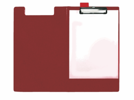 Staples Klembord met pennenlus Folio, rood