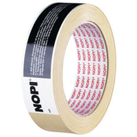Verpakkingsplakband universeel crêpeband NOPI® 4349 l x b = 50 m x 19 mm, VE = 96 rollen