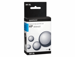 Inktcartridge Quantore alternatief tbv HP CH563EE 301XL zwart