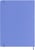 Notitieboek Moleskine XL 190x250mm lijn hard cover hydrangea blue