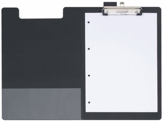 Klembord SPLS A4/folio foldover zwart artikel afbeelding