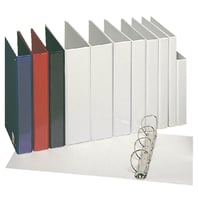 Presentatieringband Esselte Essentials panorama A4 4-rings D-mechaniek 20mm blauw