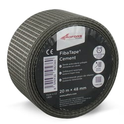 Gaasband Fiba Cement 100mmx45m Grijs