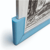Nomapack U-Tulip Schuimprofiel Extra Padding, 30-45/55, Blauw, 2 meter (Doos 40 stuks)