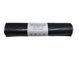 Staples Choice Afvalzak 60 x 80cm ldpe T50 (1 rol x 20 stuks)
