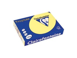 Clairefontaine Trophée Papier, A4, 120 g/m², Citroengeel (pak 250 vel)