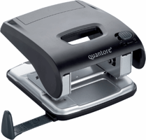 Perforator Quantore luxe 2-gaats 20vel zwart