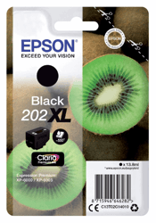 Inktcartridge Epson 202XL T02G14 zwart HC artikel afbeelding