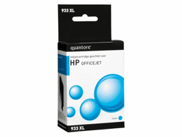 Inktcartridge Quantore alternatief tbv HP CN054AE 933XL blauw